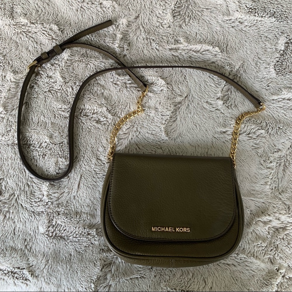 Olive Green Michael Kors Crossbody Bag